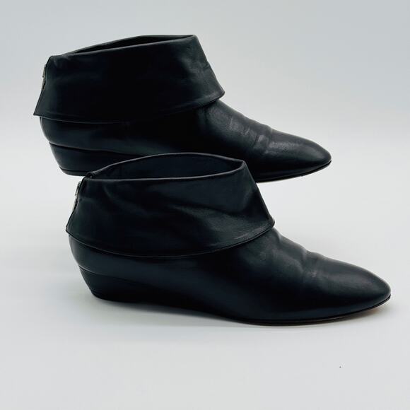 LOEFFLER RANDALL Italian Leather Women's Meg Black Bootie Size 7.5 - Picture 1 of 10